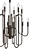 Elegant Twelve Light Chandelier 3D model small image 2