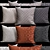 Luxury Texture Decorative Pillows 3D model small image 1