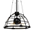 Industrial Metal Pendant Light 3D model small image 1