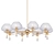 Elegant Luci Heathfield Chandelier 3D model small image 1