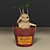 Magical Mandrake Root: Authentic Harry Potter Collectible 3D model small image 3