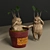 Magical Mandrake Root: Authentic Harry Potter Collectible 3D model small image 5