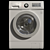 LG F1296HDS3 Ultra-Quiet Steam Washing Machine 3D model small image 1