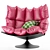 Premium Cushion Chair 3D model small image 5
