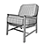 Wildfire Chair: Timothy Oulton's Savage Seating 3D model small image 2