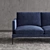 Segno Sofa: Luxurious Comfort 3D model small image 3