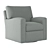 Arudin 628 Swivel Chair - Ergonomic and Stylish 3D model small image 2
