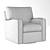 Arudin 628 Swivel Chair - Ergonomic and Stylish 3D model small image 5