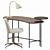 Modern Office Set: Rely HW14, Palette JH9 Desk, Bellevue AJ8 Table lamp 3D model small image 4