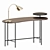 Modern Office Set: Rely HW14, Palette JH9 Desk, Bellevue AJ8 Table lamp 3D model small image 5