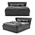 Elegant Papilio Bed - B&B Italia 3D model small image 1