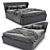Elegant Papilio Bed - B&B Italia 3D model small image 2