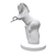 Equestrian Stone Sculpture 3D model small image 4