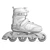 Realistic Inline Skate Model 3D model small image 4