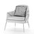 Elegant and Comfortable Armchair 3D model small image 2