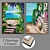 Versatile 2-Piece Wall Art Set 3D model small image 1