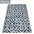 Luxury Carpet Set: 3 High-Quality Textures 3D model small image 2