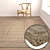 Luxury Carpet Set High-Quality Textures 3D model small image 5