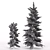Evergreen Pine Tree: Two Sizes 3D model small image 3