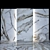 Calacatta Paonazzo 02: Luxury Marble Tiles 3D model small image 2