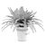 Metal Flower Bucket Planter 3D model small image 2