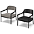 Scandinavian Craftsmanship: Walter Armchair 3D model small image 1