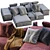 Supposed product title: Livingdivani Sofa Extra Wall - 2 Color Version 3D model small image 5