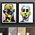 Modern Art Frame Set - 2 Frames with Textured Design 3D model small image 1