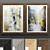  Art Frame 629: Stylish 50x70cm Frames with 4 Textures 3D model small image 1