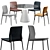 Madrid Newport Dining Chair Set 3D model small image 2