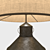 Loft-Style Custom Table Lamp 3D model small image 2
