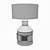 Loft-Style Custom Table Lamp 3D model small image 3