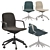 Ergonomic Conference Office Chair 3D model small image 1