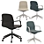 Ergonomic Conference Office Chair 3D model small image 2