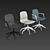 Ergonomic Conference Office Chair 3D model small image 4