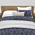 West Elm Tahoe Bed Set 3D model small image 3