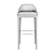 Elegant Bellagio Bar Stool 3D model small image 5