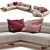 Modern Luxury Porada Argo Sofa 3D model small image 3