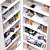 Versatile Billy Bookcase: 80cm x 28cm x 202cm 3D model small image 3