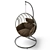 Cozy Cocoon Chair 3D model small image 1