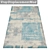 1905 Vintage Carpets Set 3D model small image 3