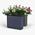 Nerium Urban Planter 3D model small image 5