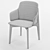 Elegant Upholstered Chair: Egadi 02 3D model small image 2