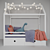 Dream-Box White Divan: Stylish Children's Bed 3D model small image 1