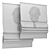 Child-Friendly Roman Blind 79: A Perfect Addition to Your Little One's Room 3D model small image 3