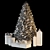 Festive Holiday Tree Décor 3D model small image 3