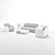 Revolutionary Vondom Sofa: Pazzetina 3D model small image 2