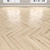 Oak Parquet: Herringbone, Linear & Chevron 3D model small image 3