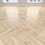 Oak Parquet: Herringbone, Linear & Chevron 3D model small image 4