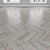 Elegant Parquet Oak Flooring 3D model small image 4